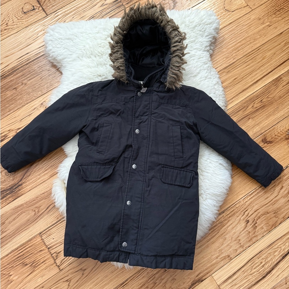 Appaman Black Parka Size 8